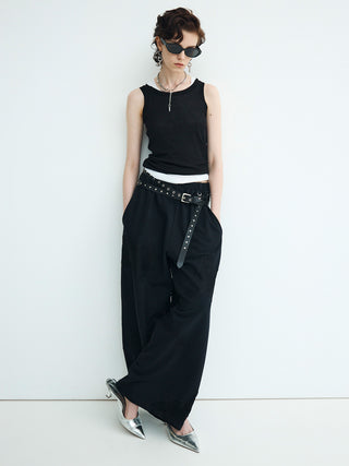 SHEER RIB TANKTOP
