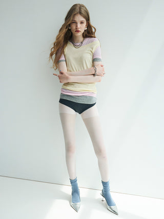 SHEER RIB TANKTOP