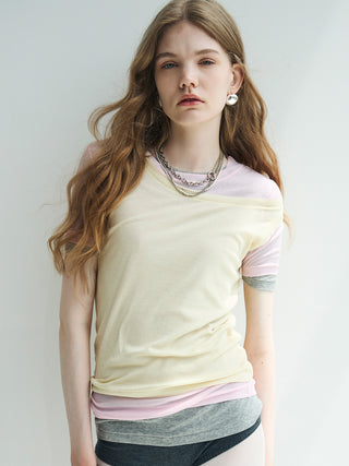 SHEER RIB TANKTOP