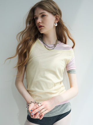 SHEER RIB TANKTOP