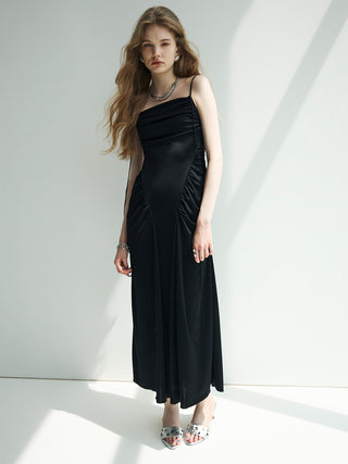 GATHER CUT DRESS