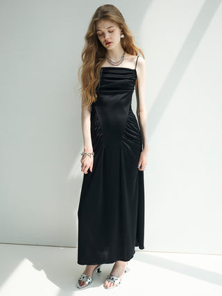 GATHER CUT DRESS