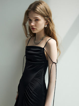 GATHER CUT DRESS
