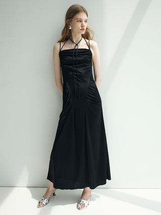 GATHER CUT DRESS