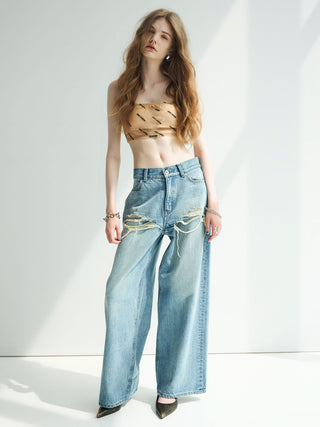 LAYERED LIKE DENIM PANTS