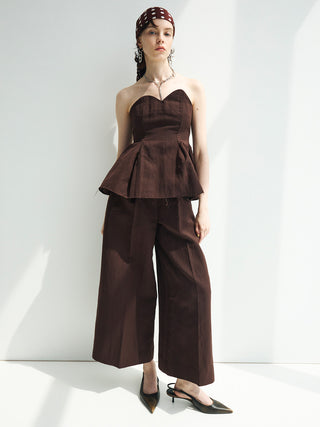 CONTRAST BUSTIER