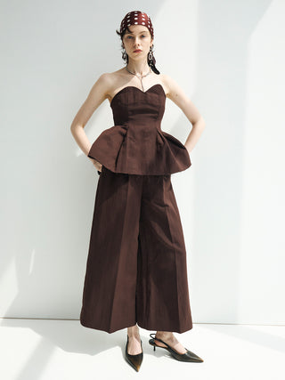 CONTRAST BUSTIER