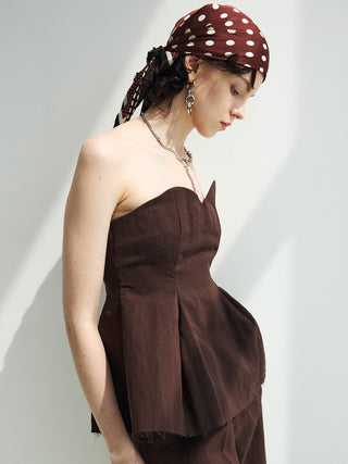 CONTRAST BUSTIER