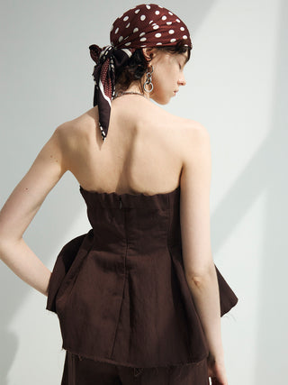 CONTRAST BUSTIER