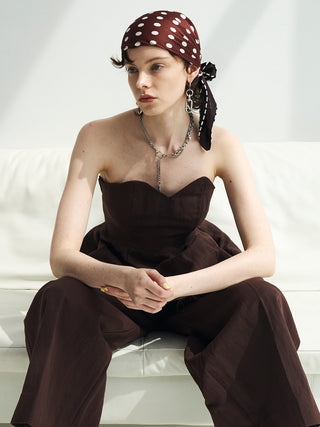 CONTRAST BUSTIER