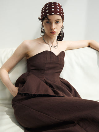 CONTRAST BUSTIER