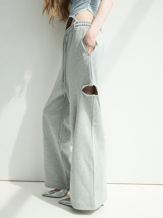 SIDE SLIT SWEATPANTS NW
