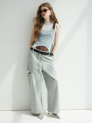 SIDE SLIT SWEATPANTS NW