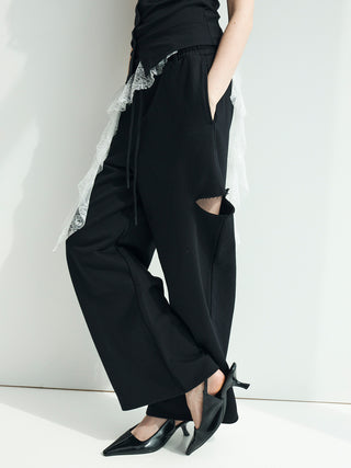 SIDE SLIT SWEATPANTS NW