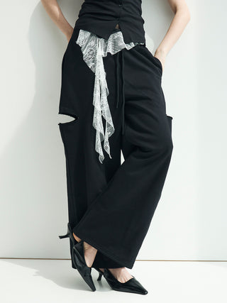 SIDE SLIT SWEATPANTS NW
