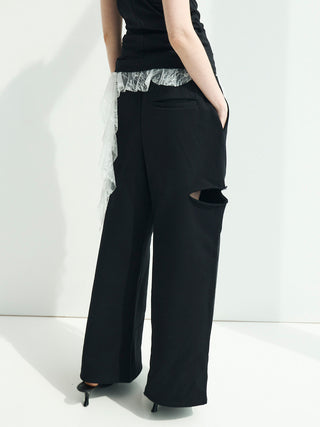 SIDE SLIT SWEATPANTS NW