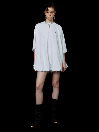 BALLON VOLUME CUT DRESS