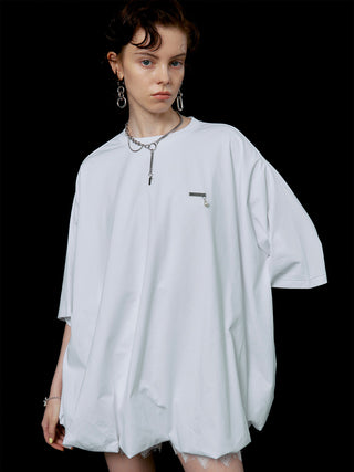 BALLON VOLUME CUT DRESS