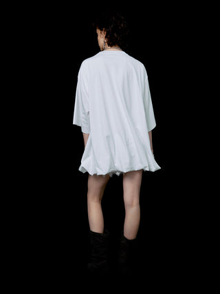 BALLON VOLUME CUT DRESS