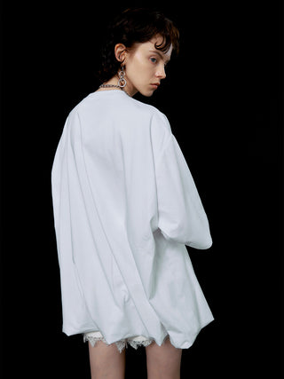 BALLON VOLUME CUT DRESS