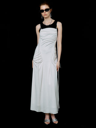 GATHER CUT DRESS