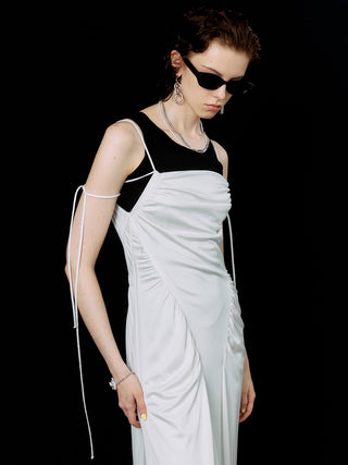 GATHER CUT DRESS