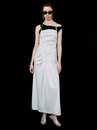 GATHER CUT DRESS