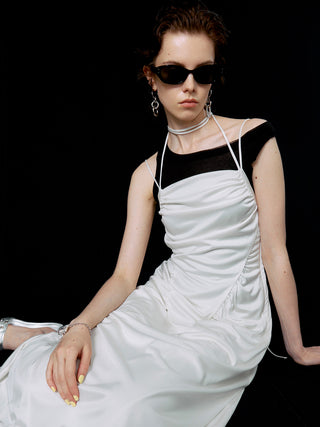 GATHER CUT DRESS