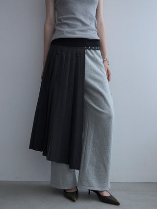 SEPARATE SCREW PLEATS SKIRT