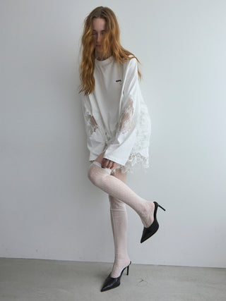 LACE DOCKING LONG TEE