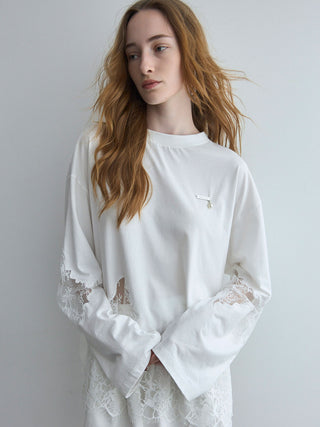 LACE DOCKING LONG TEE