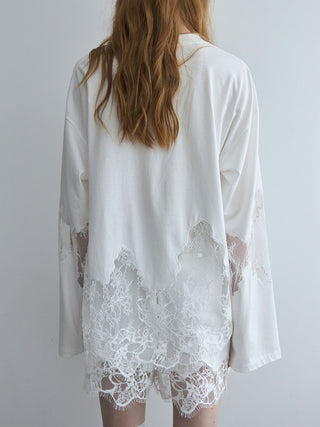 LACE DOCKING LONG TEE