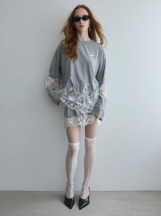LACE DOCKING SHORT PANTS