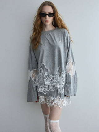 LACE DOCKING SHORT PANTS