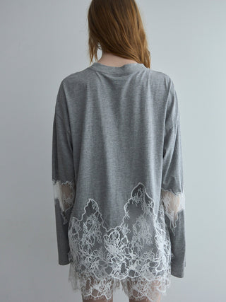 LACE DOCKING LONG TEE