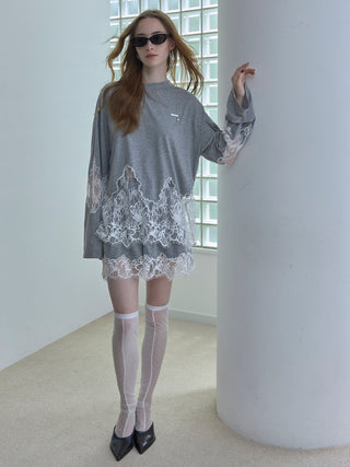 LACE DOCKING SHORT PANTS