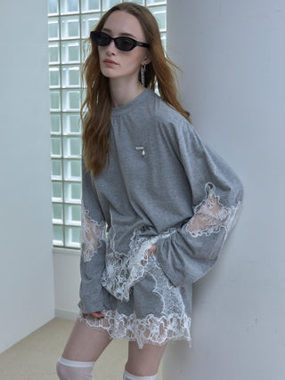 LACE DOCKING SHORT PANTS