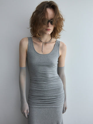 DRAPE CUTSEW DRESS