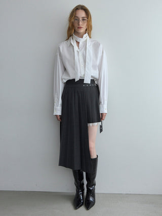 SEPARATE SCREW PLEATS SKIRT