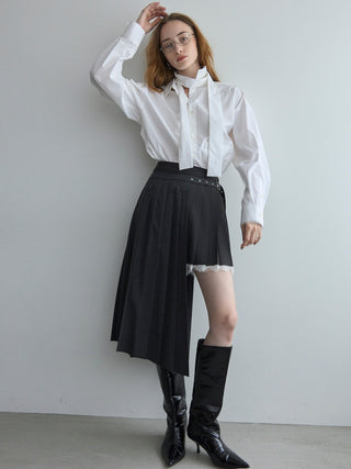 SEPARATE SCREW PLEATS SKIRT