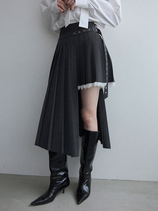 SEPARATE SCREW PLEATS SKIRT