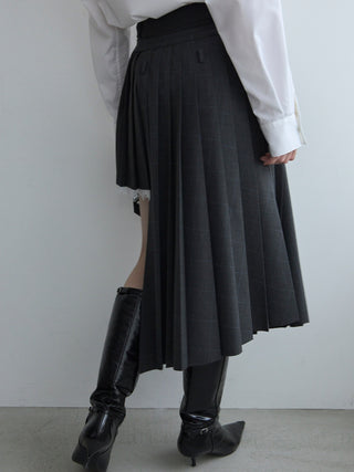 SEPARATE SCREW PLEATS SKIRT