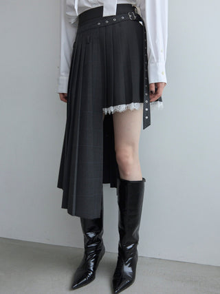 SEPARATE SCREW PLEATS SKIRT