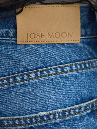 SLIT LEG DENIM