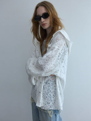 HOODIE LACE SHIRTS