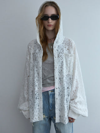 HOODIE LACE SHIRTS