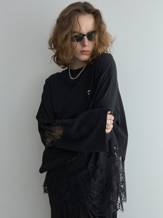 LACE DOCKING LONG TEE
