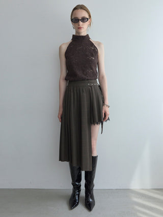 SEPARATE SCREW PLEATS SKIRT