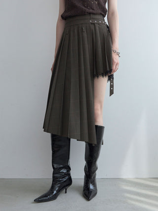SEPARATE SCREW PLEATS SKIRT