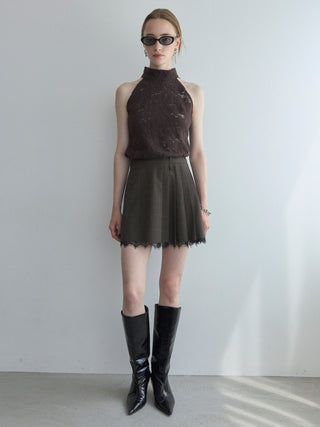 SEPARATE SCREW PLEATS SKIRT